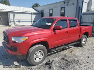 2022 Toyota Tacoma 4WD SR with VIN 3TMCZ5AN6NM528060, listed as a Copart auction lot 52092475 with 23,280 mi miles and Clean Title. Bid and sale history available at carsss.com. Image 1.