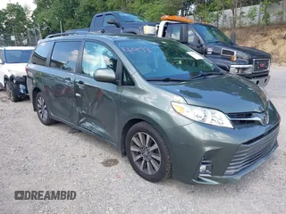 2018 Toyota Sienna XLE with VIN 5TDDZ3DC4JS189540, listed as a IAAI auction lot 42594973 with 103,374 mi miles and . Bid and sale history available at DreamBid. Image 1.