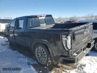 2023 GMC Sierra 1500 Denali Ultimate with VIN 1GTUUHEL4PZ141828, listed as a Copart auction lot 87433344 with 18,903 mi miles and Salvage Title. Bid and sale history available at carsss.com. Image 2.