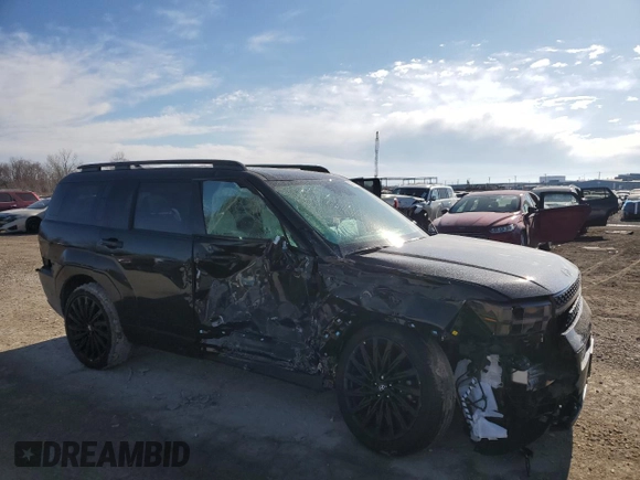 2025 Hyundai Santa Fe Calligraphy z VIN 5NMP5DGL6SH086490, wystawiony jako Copart lot #46896765 z przebiegiem 2 139 mil mil oraz Szkoda całkowita • Salvage title. Historia ofert i sprzedaży dostępna na DreamBid. Obrazek 4.