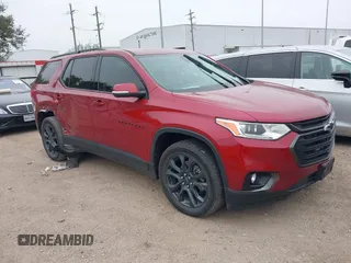 2021 Chevrolet Traverse RS z VIN 1GNERJKW8MJ207861, wystawiony jako IAAI lot #41290528 z przebiegiem 57 552 mil mil oraz . Historia ofert i sprzedaży dostępna na DreamBid. Obrazek 1.