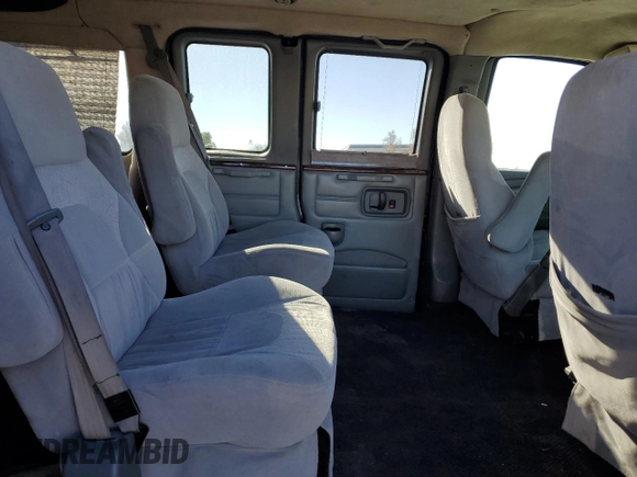 2005 Chevrolet Express Cargo Van YF7 Upfitter with VIN 1GBFG15T251252837, listed as a Copart auction lot 84286644 with 240,872 mi miles and Salvage Title. Bid and sale history available at carsss.com. Image 12.