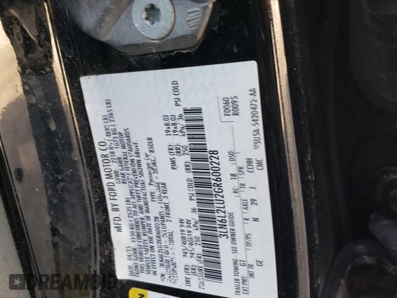 2016 Lincoln MKZ Hybrid with VIN 3LN6L2LU2GR600228, listed as a Copart auction lot 48904745 with 83,566 mi miles and Salvage Title. Bid and sale history available at DreamBid. Image 12.
