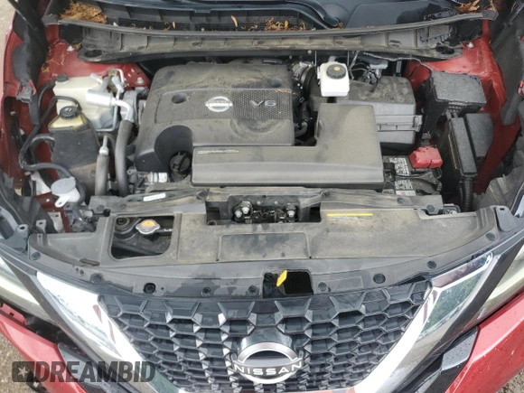 2023 Nissan Murano SV z VIN 5N1AZ2BJ5PC101132, wystawiony jako Copart lot #55592345 z przebiegiem 56 787 mil mil oraz Szkoda całkowita • Salvage title. Historia ofert i sprzedaży dostępna na DreamBid. Obrazek 12.