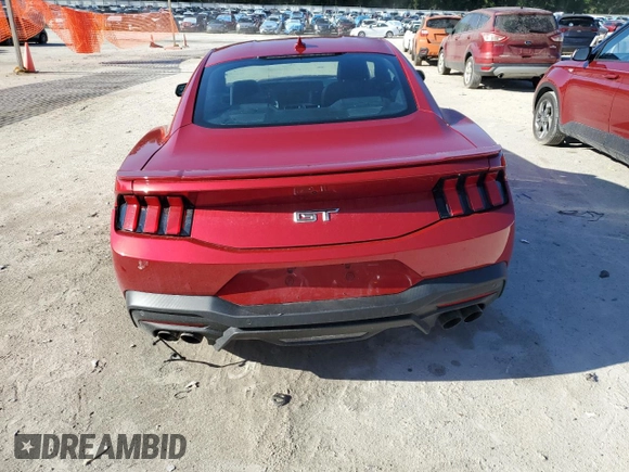 2024 Ford Mustang GT с VIN 1FA6P8CF0R5421646, выставлен на аукционе Copart как лот 61478275 с пробегом 2 331 миль миль и Списание • Salvage title. История ставок и продаж доступна на DreamBid. Изображение 6.