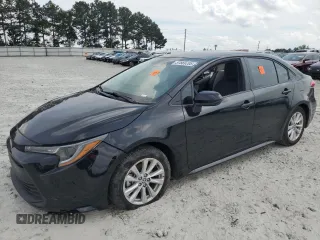 2024 Toyota Corolla LE with VIN 5YFB4MDE5RP197552, listed as a Copart auction lot 57569705 with 36,242 mi miles and Salvage title. Bid and sale history available at DreamBid. Image 1.