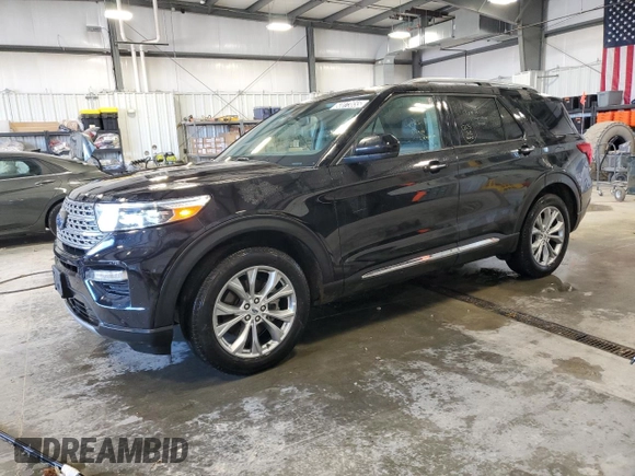 2024 Ford Explorer Limited with VIN 1FMSK7FH8RGA05245, listed as a Copart auction lot 50073655 with 36,842 mi miles and Clean Title. Bid and sale history available at carsss.com. Image 1.