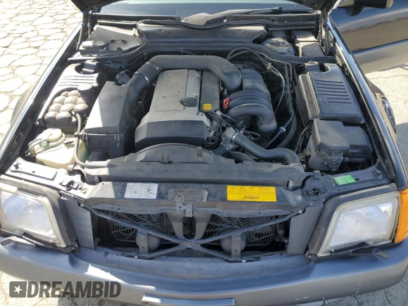 1994 Mercedes-Benz SL with VIN WDBFA63E1RF100599, listed as a Copart auction lot 51619785 with 111,720 mi miles and Clean title. Bid and sale history available at DreamBid. Image 11.
