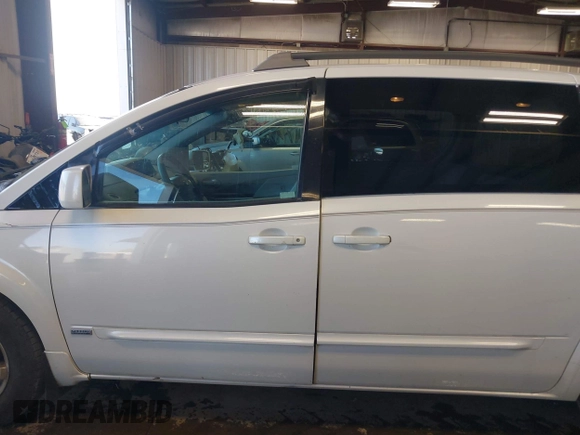 2006 Nissan Quest S Special Edition with VIN 5N1BV28U16N119101, listed as a IAAI auction lot 42110977 with 1 mi miles. Bid and sale history available at carsss.com. Image 14.