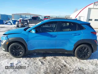 2023 Hyundai Kona SEL with VIN KM8K6CAB3PU956256, listed as a IAAI auction lot 41286226 with 24,973 mi miles. Bid and sale history available at carsss.com. Image 15.