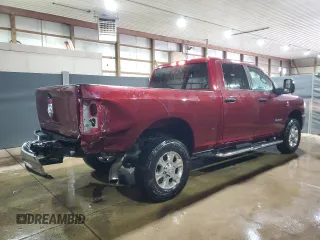 2024 Ram 2500 Big Horn with VIN 3C6UR5DL6RG340181, listed as a Copart auction lot 60205855 with 28,013 mi miles and Clean title. Bid and sale history available at DreamBid. Image 3.