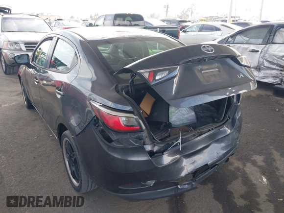 2016 Scion iA with VIN 3MYDLBZVXGY137502, listed as a IAAI auction lot 42047576 with 168,426 mi miles. Bid and sale history available at carsss.com. Image 3.