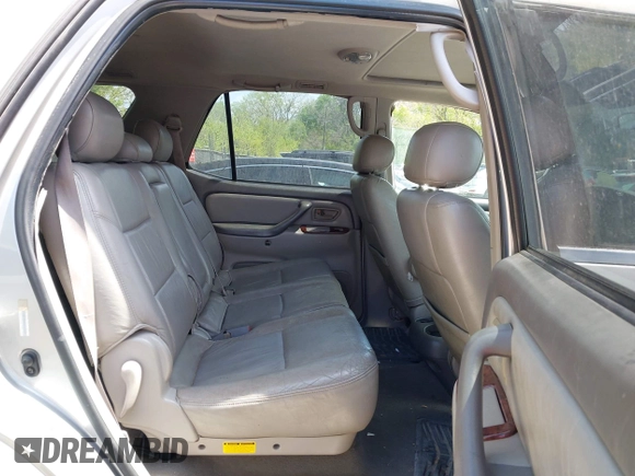 2002 Toyota Sequoia SR5 with VIN 5TDZT34A02S114681, listed as a IAAI auction lot 42102025 with 205,596 mi miles and . Bid and sale history available at carsss.com. Image 8.