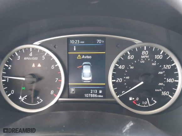 2019 Nissan Sentra S with VIN 3N1AB7AP6KY217342, listed as a IAAI auction lot 41712123 with 107,886 mi miles. Bid and sale history available at carsss.com. Image 7.