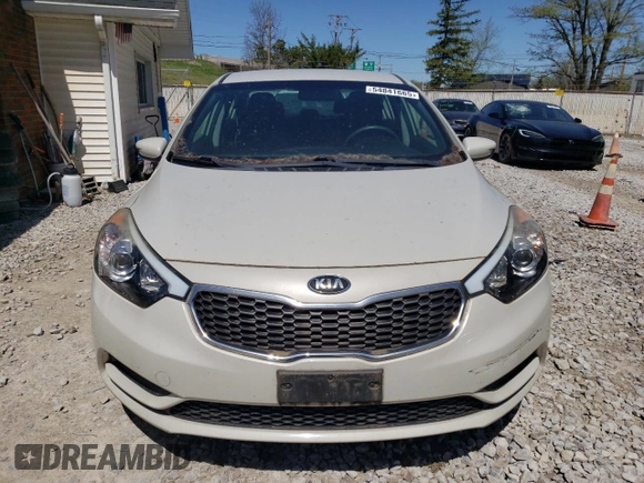 2014 Kia Forte LX with VIN KNAFK4A67E5100344, listed as a Copart auction lot 54841665 with 93,099 mi miles and Clean Title. Bid and sale history available at carsss.com. Image 5.