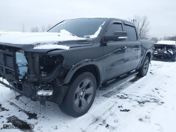 2020 Ram 1500 Big Horn with VIN 1C6RRFFG7LN285301, listed as a IAAI auction lot 41241988 with 89,567 mi miles. Bid and sale history available at carsss.com. Image 19.