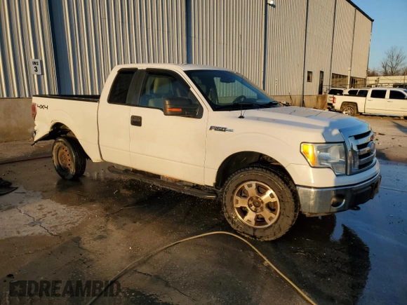 2009 Ford F-150 XL with VIN 1FTPX14V69FA23346, listed as a Copart auction lot 46318515 with 217,771 mi miles and Salvage Title. Bid and sale history available at carsss.com. Image 4.