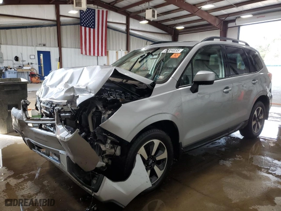 2018 Subaru Forester Premium with VIN JF2SJAGC9JH479454, listed as a Copart auction lot 53304035 with 40,621 mi miles and Salvage Title. Bid and sale history available at carsss.com. Image 1.