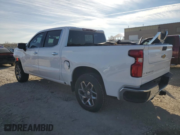 2021 Chevrolet Silverado 1500 LTZ with VIN 3GCUYGET3MG321862, listed as a Copart auction lot 81324384 with 123,966 mi miles and Salvage Title. Bid and sale history available at DreamBid. Image 2.
