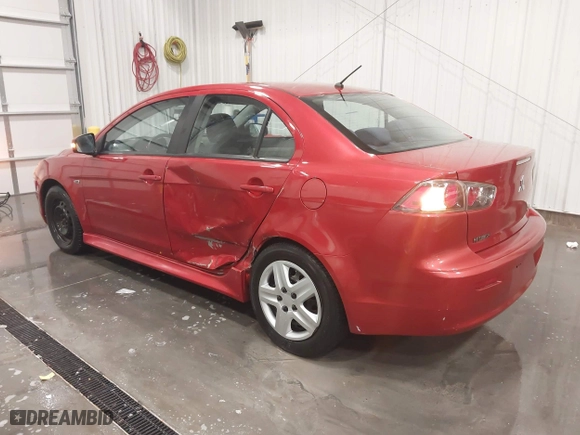 2015 Mitsubishi Lancer ES with VIN JA32U2FU0FU014418, listed as a IAAI auction lot 41489892 with 55,599 mi miles. Bid and sale history available at carsss.com. Image 3.