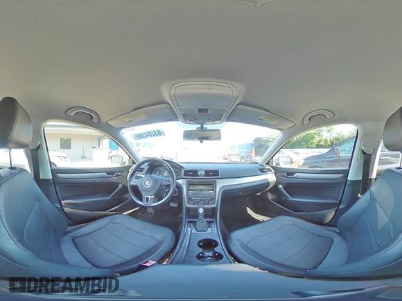 2015 Volkswagen Passat Wolfsburg Edition with VIN 1VWAT7A38FC076440, listed as a Copart auction lot 63204385 with 86,831 mi miles and Salvage title. Bid and sale history available at DreamBid. Image 14.