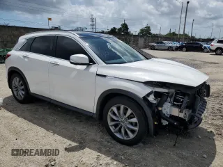 2019 Infiniti QX50 LUXE with VIN 3PCAJ5M15KF133245, listed as a Copart auction lot 50792395 with 36,246 mi miles and Salvage Title. Bid and sale history available at carsss.com. Image 4.