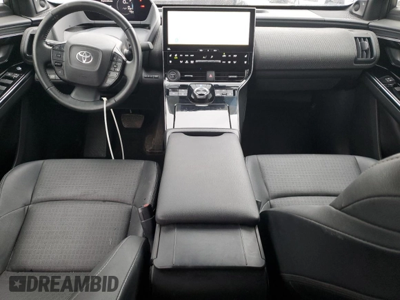2023 Toyota bZ4X XLE with VIN JTMABACA9PA023807, listed as a Copart auction lot 48792805 with 10,397 mi miles and Salvage title. Bid and sale history available at DreamBid. Image 8.