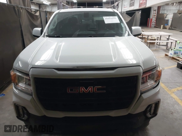 2022 GMC Canyon 2WD Elevation with VIN 1GTG5CEN2N1272248, listed as a IAAI auction lot 41651696 with 59,542 mi miles. Bid and sale history available at carsss.com. Image 12.