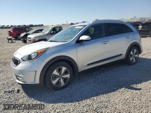 2017 Kia Niro EX with VIN KNDCC3LC8H5037260, listed as a Copart auction lot 48486795 with 58,025 mi miles and Salvage Title. Bid and sale history available at carsss.com. Image 1.
