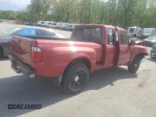 2004 Ford Ranger XL Fleet with VIN 1FTYR44U24PA20342, listed as a Copart auction lot 55420035 with Not Provided miles and Salvage Title. Bid and sale history available at DreamBid. Image 3.