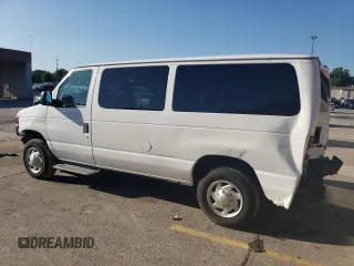 2010 Ford Econoline Passenger XL with VIN 1FMNE1BW2ADA11991, listed as a Copart auction lot 63758014 with 32,785 mi miles and Salvage Title. Bid and sale history available at DreamBid. Image 2.