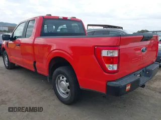 2021 Ford F-150 XL with VIN 1FTEX1C87MKD91747, listed as a IAAI auction lot 41567531 with 146,817 mi miles and . Bid and sale history available at DreamBid. Image 3.
