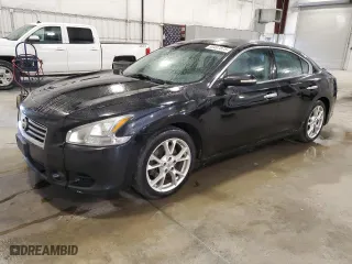 2012 Nissan Maxima 3.5 S with VIN 1N4AA5APXCC836790, listed as a Copart auction lot 53497875 with 224,475 mi miles and Clean Title. Bid and sale history available at carsss.com. Image 1.