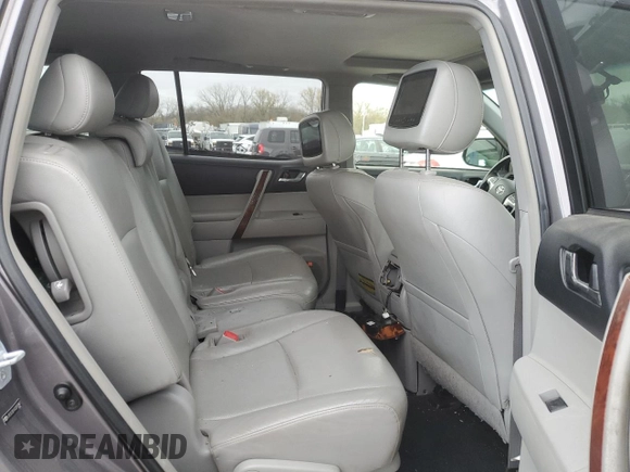2012 Toyota Highlander Hybrid Limited with VIN JTEDC3EH1C2010467, listed as a Copart auction lot 80748634 with 222,730 mi miles and Salvage Title. Bid and sale history available at carsss.com. Image 12.