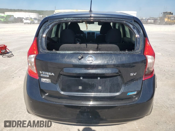 2014 Nissan Note S Plus with VIN 3N1CE2CP2EL379163, listed as a Copart auction lot 62571595 with 156,421 mi miles and Clean title. Bid and sale history available at DreamBid. Image 6.
