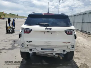 2020 Jeep Compass Trailhawk with VIN 3C4NJDDB1LT189240, listed as a Copart auction lot 57876235 with 70,309 mi miles and Salvage title. Bid and sale history available at DreamBid. Image 6.