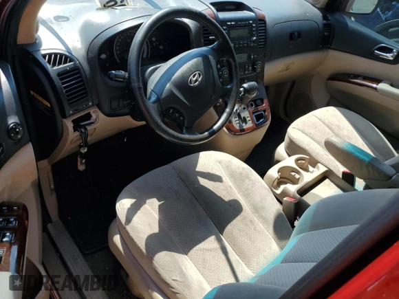 2008 Hyundai Entourage GLS z VIN KNDMC233686048783, wystawiony jako Copart lot #61812894 z przebiegiem 200 566 mil mil oraz Tytuł czysty. Historia ofert i sprzedaży dostępna na DreamBid. Obrazek 8.