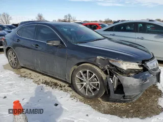 2015 Acura TLX V6 with VIN 19UUB2F34FA014979, listed as a Copart auction lot 88884075 with 86,298 mi miles and Salvage Title. Bid and sale history available at carsss.com. Image 4.
