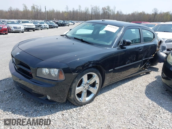2008 Dodge Charger R/T with VIN 2B3LA53H18H246928, listed as a IAAI auction lot 41912132 with 123,856 mi miles and . Bid and sale history available at carsss.com. Image 2.