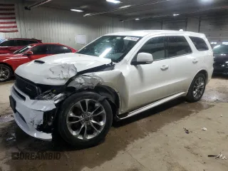 2019 Dodge Durango R/T with VIN 1C4SDHCT9KC691001, listed as a Copart auction lot 57786305 with 99,994 mi miles and Non repairable. Bid and sale history available at DreamBid. Image 1.