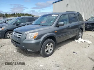 2008 Honda Pilot EX-L with VIN 5FNYF18598B017593, listed as a Copart auction lot 54671415 with 217,881 mi miles and Non Repairable. Bid and sale history available at DreamBid. Image 1.
