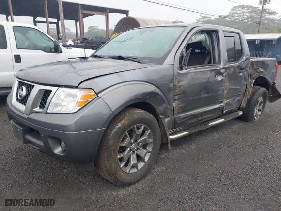 2020 Nissan Frontier SV with VIN 1N6ED0EA1LN717863, listed as a IAAI auction lot 41130121 with 54,552 mi miles. Bid and sale history available at carsss.com. Image 2.