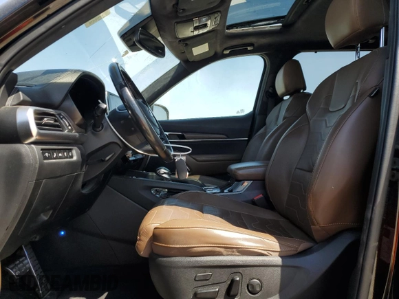 2020 Kia Telluride SX with VIN 5XYP5DHCXLG081206, listed as a Copart auction lot 52625845 with 125,303 mi miles and Clean Title. Bid and sale history available at DreamBid. Image 7.