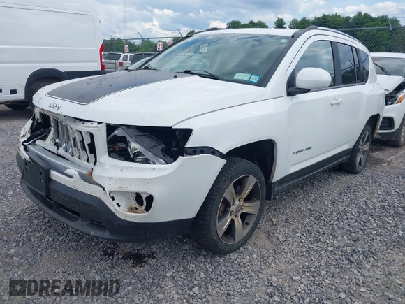 2016 Jeep Compass High Altitude with VIN 1C4NJDEB0GD558714, listed as a IAAI auction lot 42554956 with 108,330 mi miles and . Bid and sale history available at DreamBid. Image 17.
