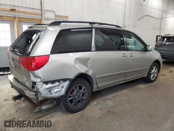 2006 Toyota Sienna XLE with VIN 5TDBA22C16S068161, listed as a Copart auction lot 55148035 with 494,678 mi miles and Salvage Title. Bid and sale history available at DreamBid. Image 3.