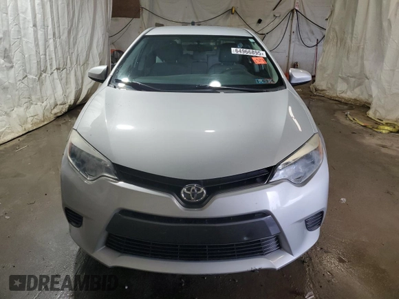 2016 Toyota Corolla L with VIN 2T1BURHE7GC714175, listed as a Copart auction lot 64966895 with 72,144 mi miles and Salvage title. Bid and sale history available at DreamBid. Image 5.