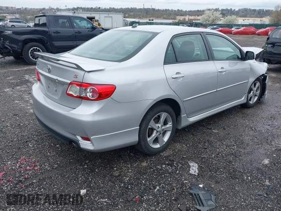 2011 Toyota Corolla L with VIN 2T1BU4EE3BC609648, listed as a IAAI auction lot 41971235 with 1 mi miles. Bid and sale history available at carsss.com. Image 4.