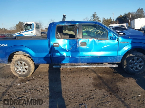 2014 Ford F-150 XL with VIN 1FTFW1EF9EKF51826, listed as a IAAI auction lot 41447705 with 144,051 mi miles. Bid and sale history available at carsss.com. Image 13.