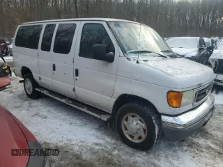 2005 Ford Econoline Passenger XL with VIN 1FBNE31L85HB47326, listed as a Copart auction lot 88312785 with Not Provided miles and Salvage Title. Bid and sale history available at carsss.com. Image 4.