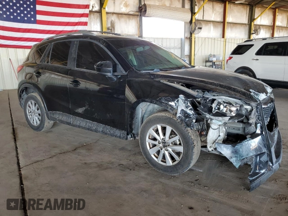 2014 Mazda CX-5 Touring with VIN JM3KE2CY4E0379574, listed as a Copart auction lot 48509655 with 178,102 mi miles and Salvage Title. Bid and sale history available at DreamBid. Image 4.